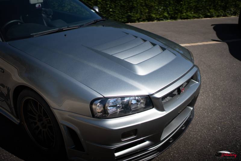 Protection PPF Sur Mesure sur Nissan GTR R34 & Hakosuka près du Mans