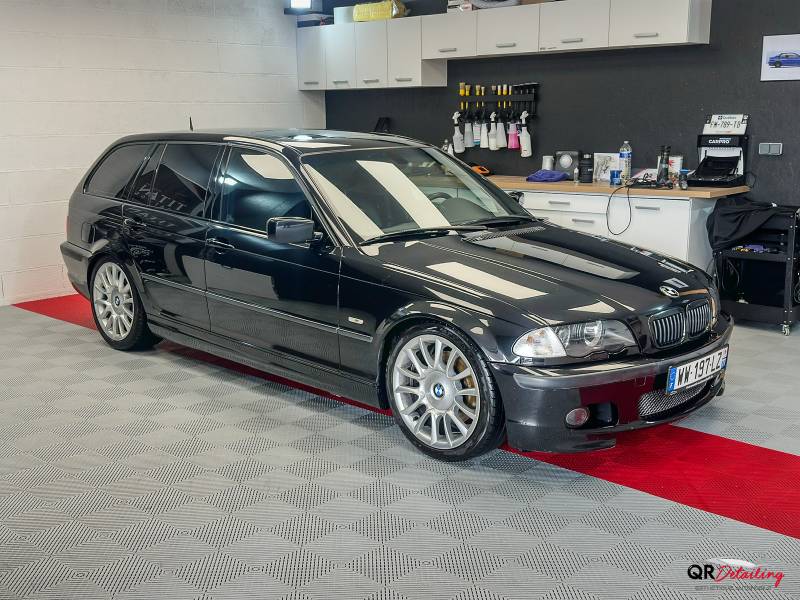 Vitres Teintées BMW E46 Touring à Laval | QR Detailing