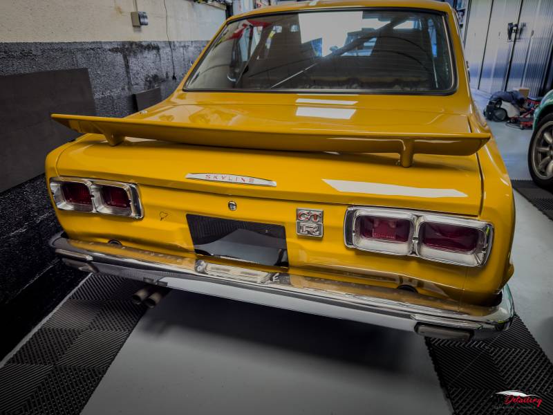 Protection PPF Sur Mesure sur Nissan GTR R34 & Hakosuka près du Mans